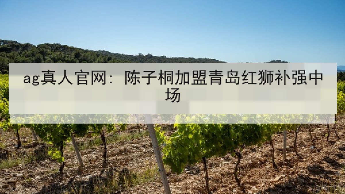 ag真人官网: 陈子桐加盟青岛红狮补强中场 ag真人官网: 陈子桐加盟青岛红狮补强中场